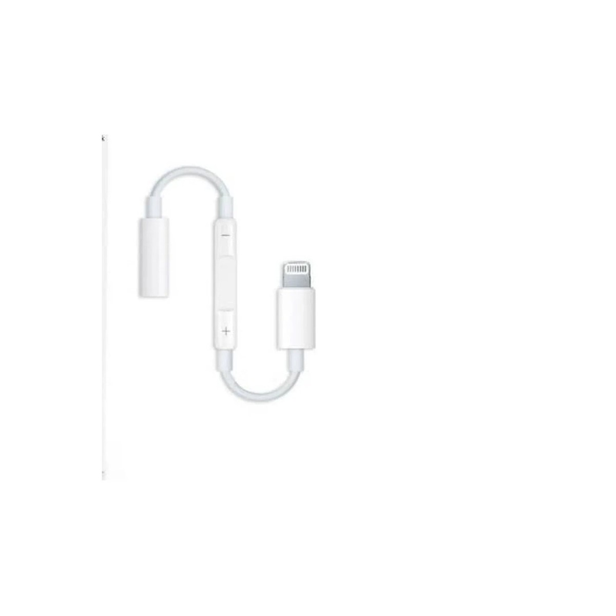 Adaptateur Lightning vers jack 3.5mm MH020 blanc