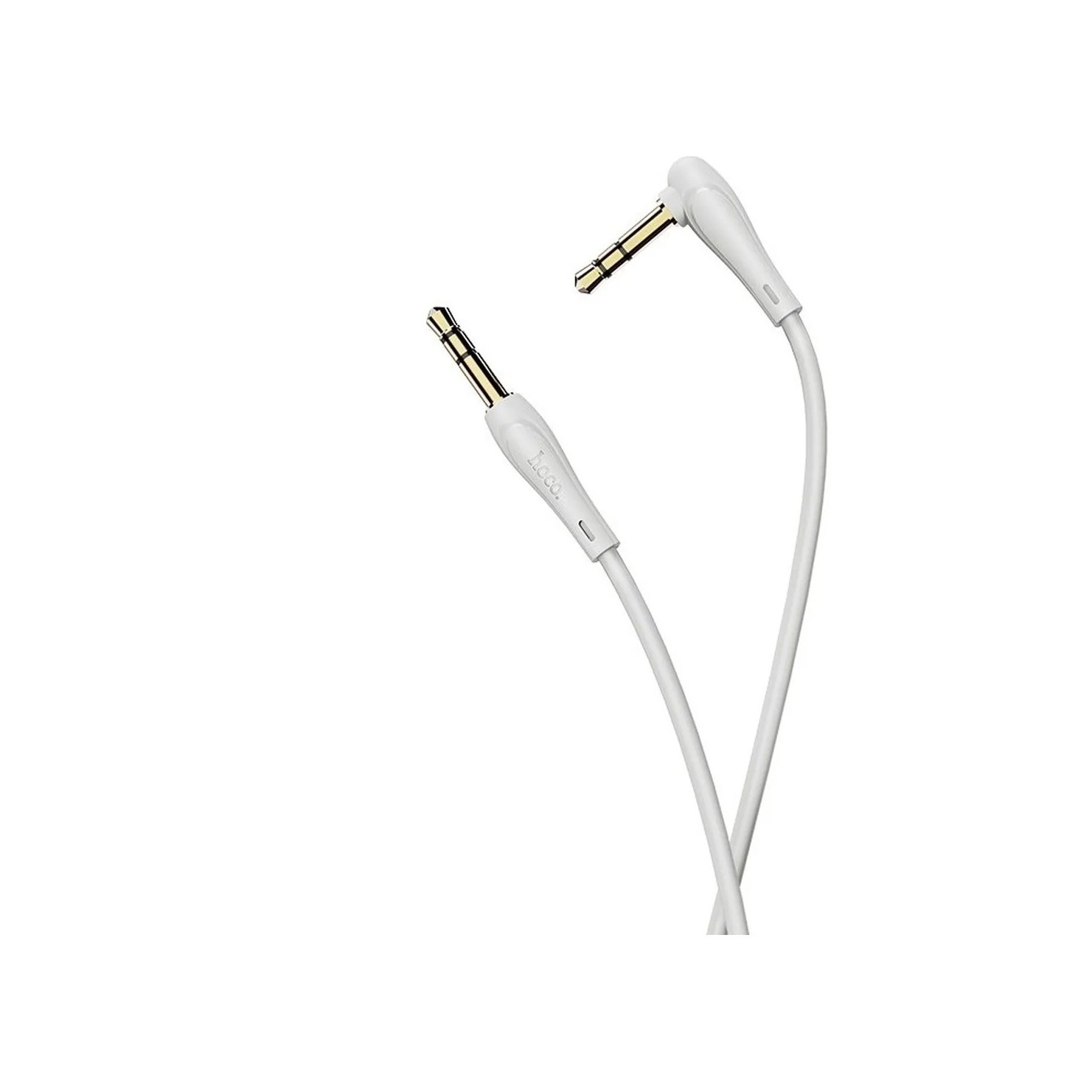 Câble AUX Hoco UPA14 3.5mm coudé 1m blanc