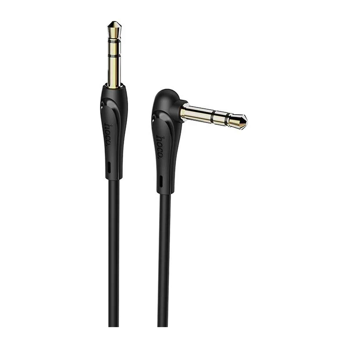 Hoco UPA14 3.5mm Elbow AUX Audio Cable 1m Black
