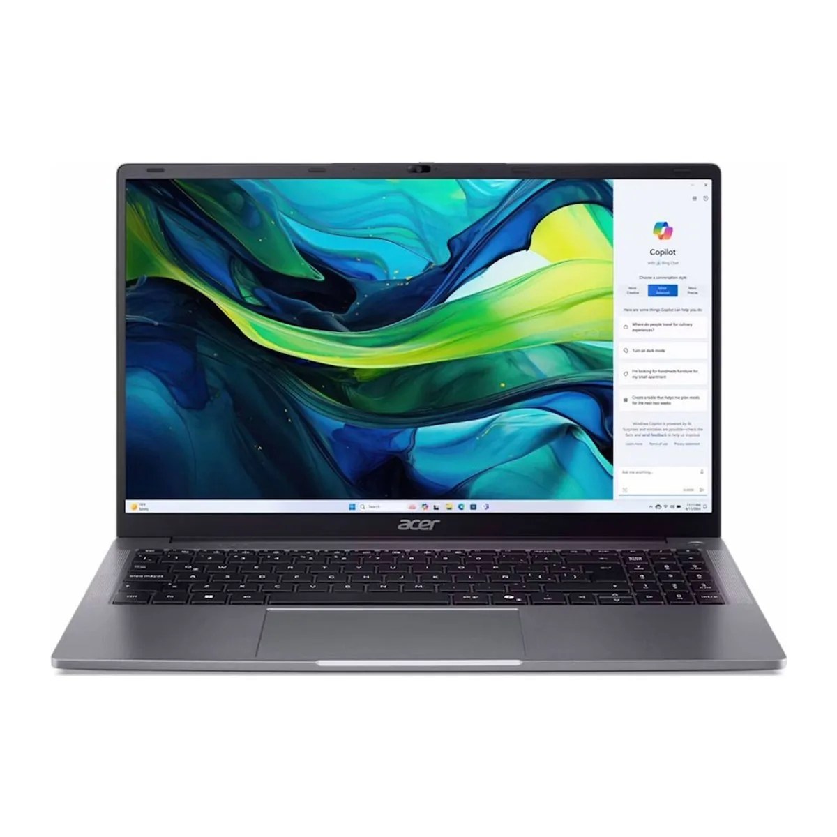 Laptop Acer Aspire Lite 15 AL15-32P-C8T3 Intel Celeron N4500 8GB 256GB i ri