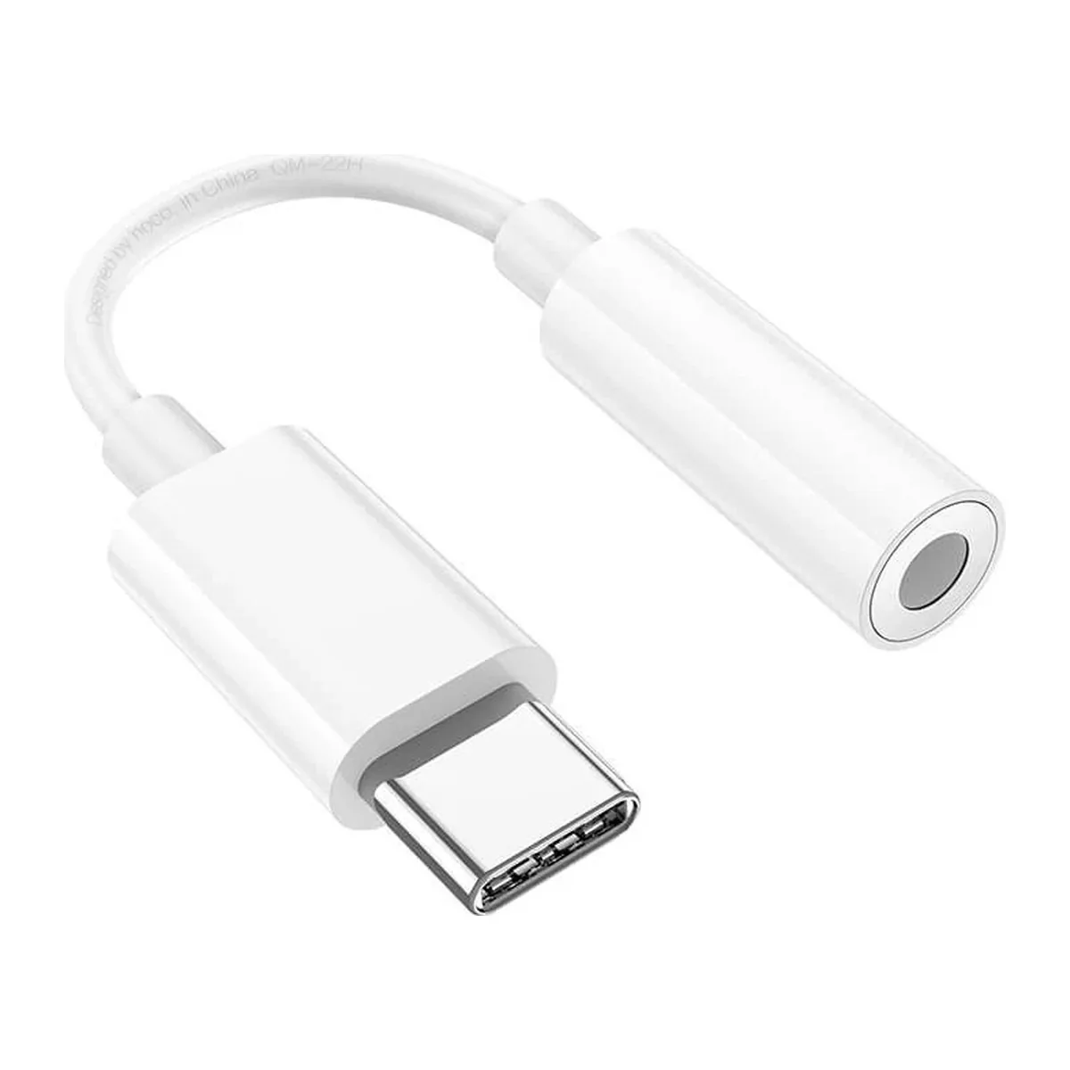 Adaptateur Type-C 3.5mm Hoco LS35 blanc