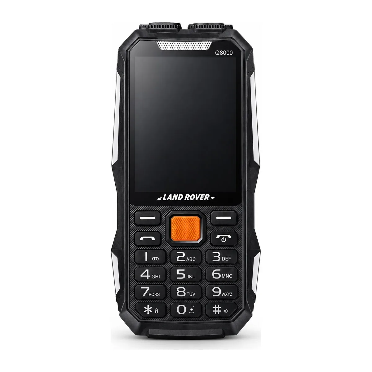 Land Rover Q8000 Black Rugged Dual SIM Phone
