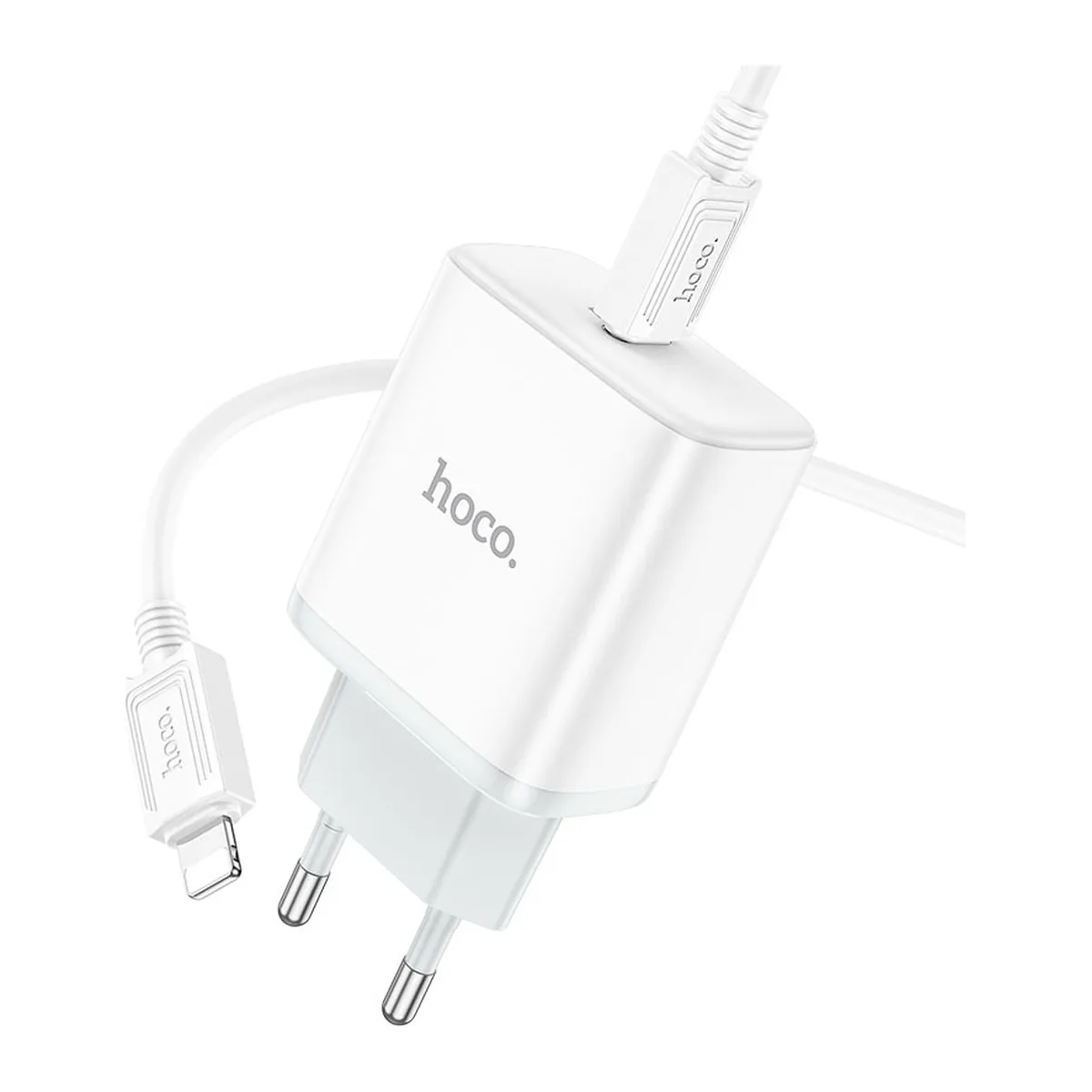 Hoco C104A PD20W Charger with Type-C to Lightning Cable